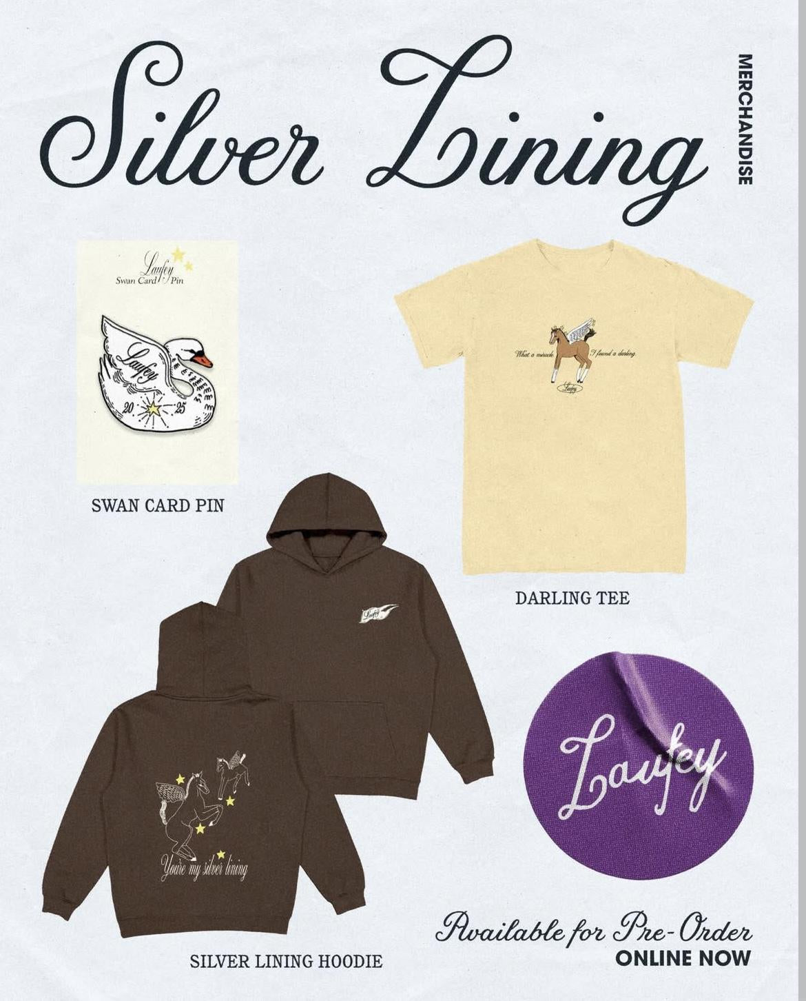 silver lining ❤️ merch for Laufey!