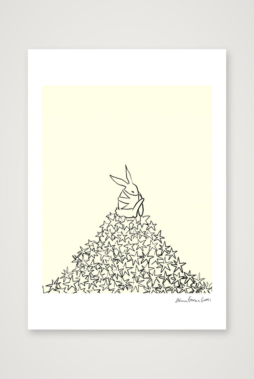 star bun tower — A4 (21×30cm, 8×12") Print only