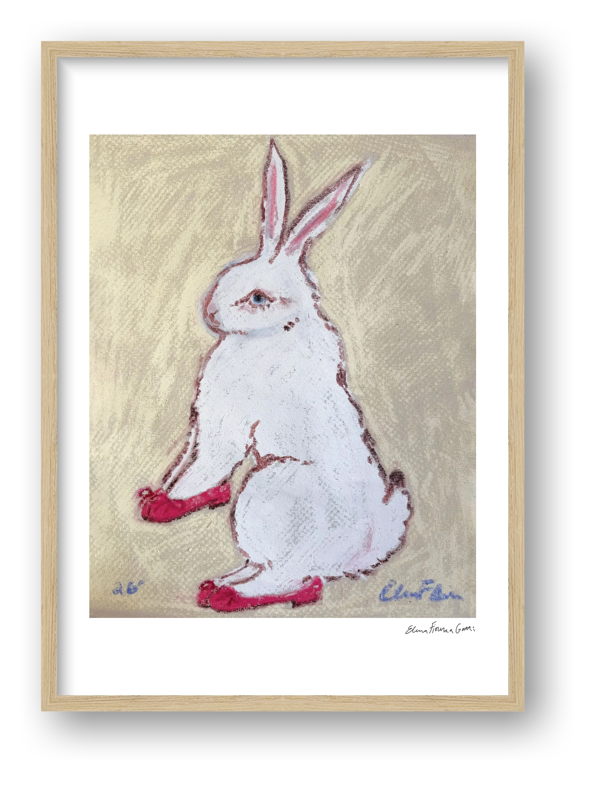 bun in repettos — framed