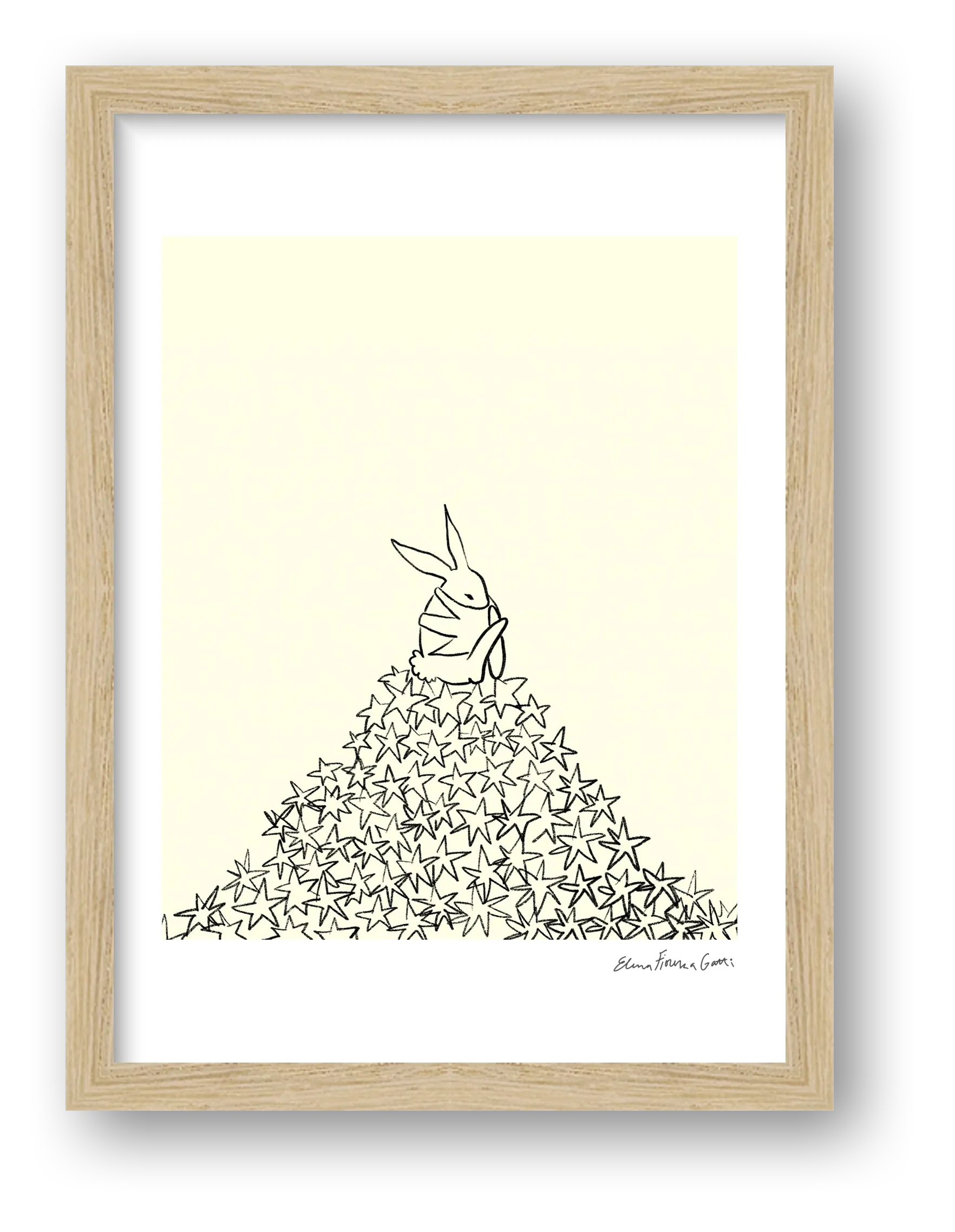 star bun tower — framed