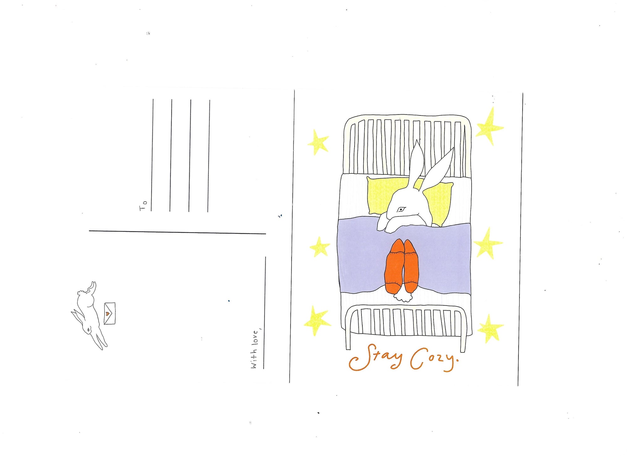 stay cozy mini print