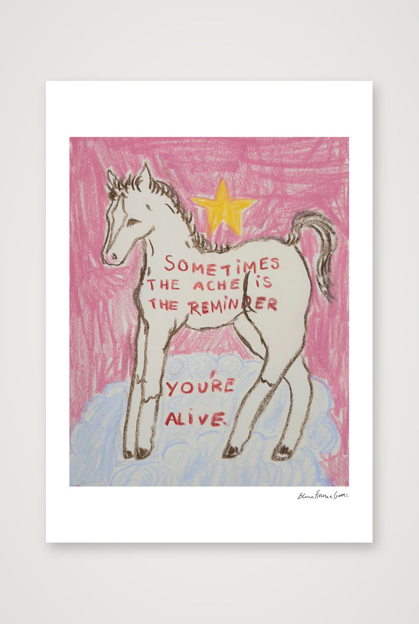 the ache — A3 (30×42cm, 12×17") Print only
