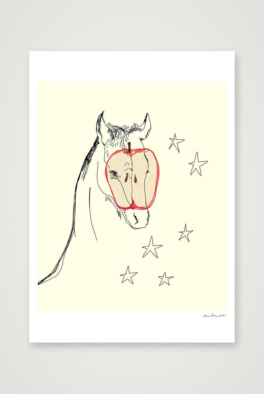 apple of my eye — A1 (59×84cm, 23×33") Print only