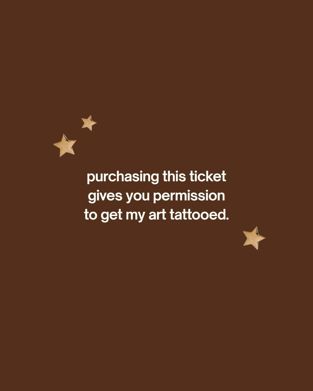 tattoo ticket