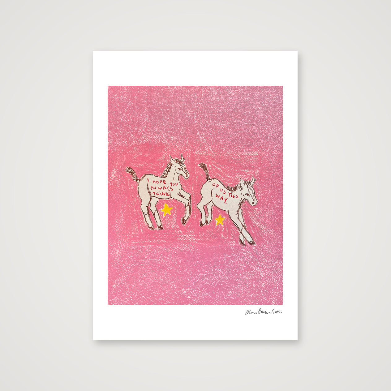 Us — A4 (21×30cm, 8×12") Print only