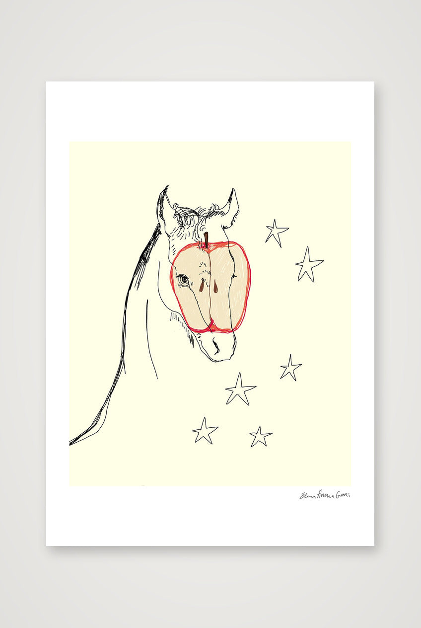 apple of my eye — A3 (30×42cm, 12×17") Print only