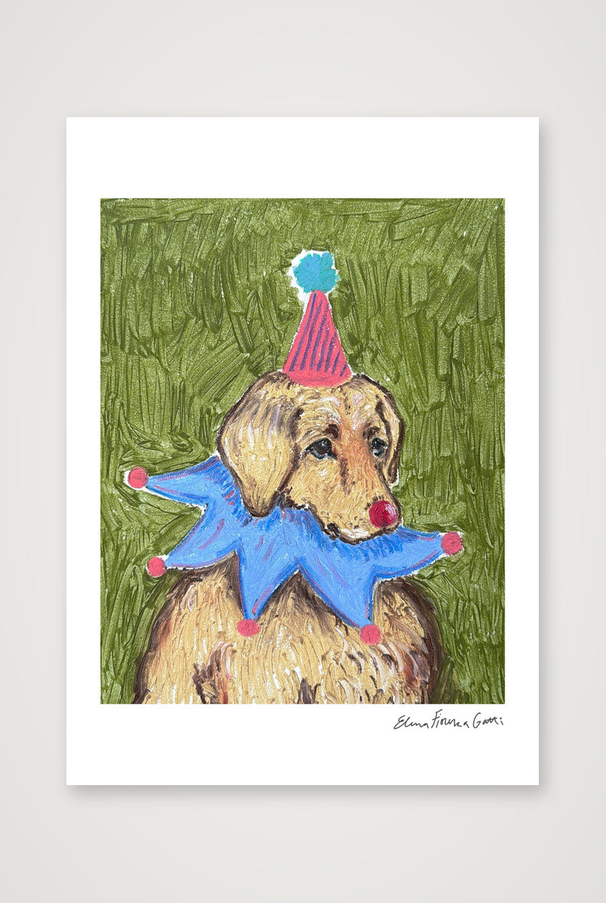 golden drama baby — A3 (30×42cm, 12×17") Print only