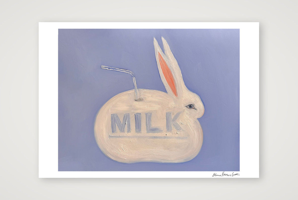 milk bun — A1 (84×59cm, 33×23") Print only