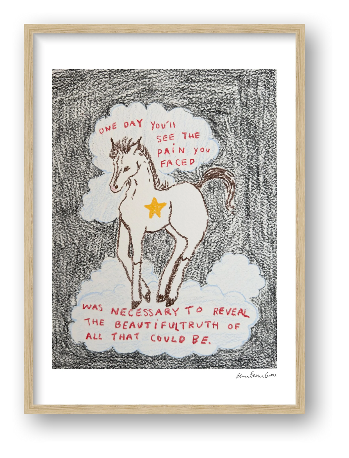 one day — framed
