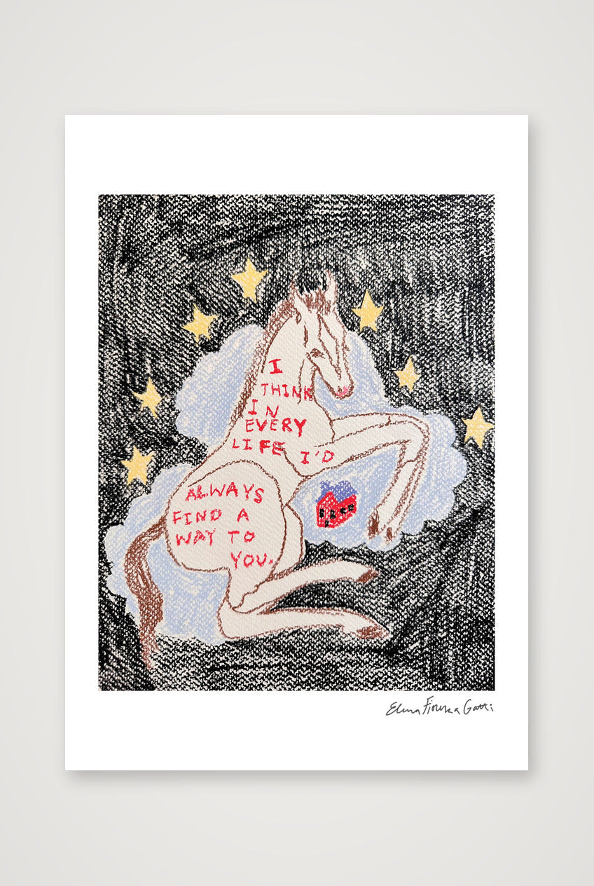 a way to you — A3 (30×42cm, 12×17") Print only