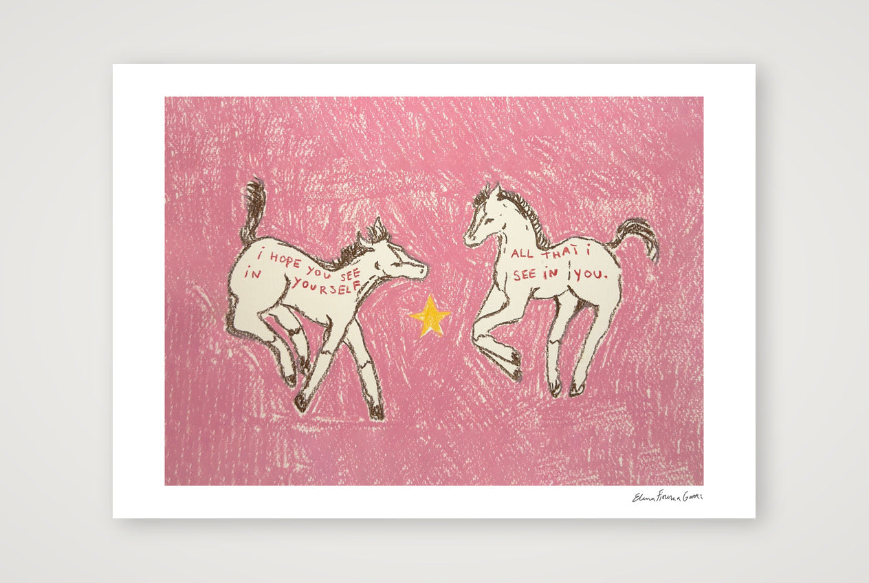 see in me see in you — A2 (59×42cm, 23×17") Print only