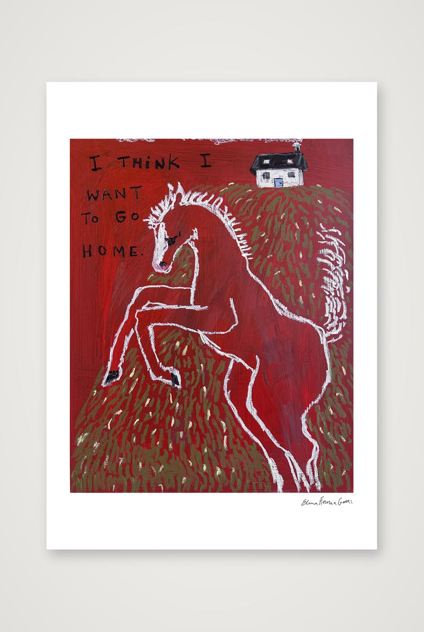 i want to go home — A3 (30×42cm, 12×17") Print only