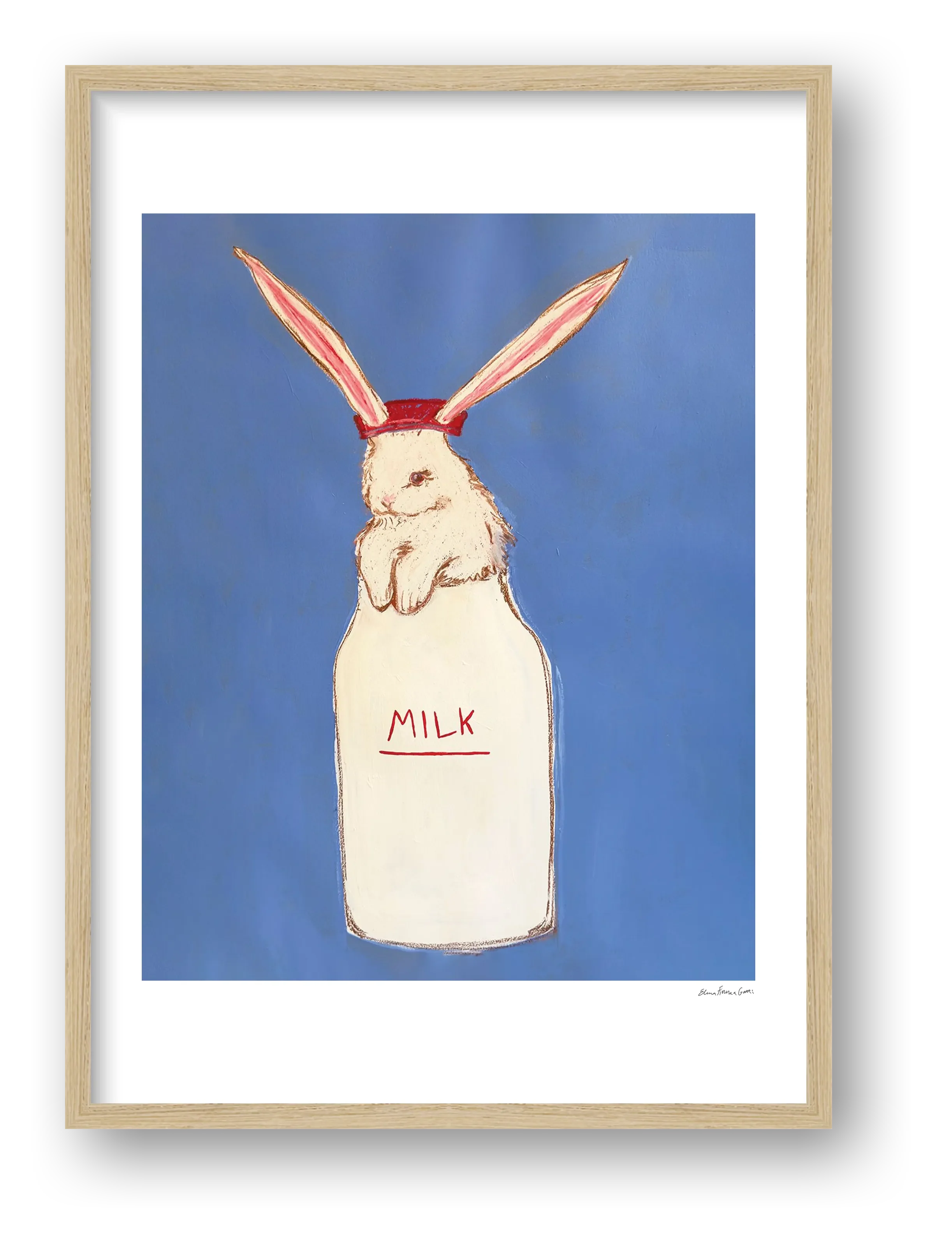 milk bun 2 — framed