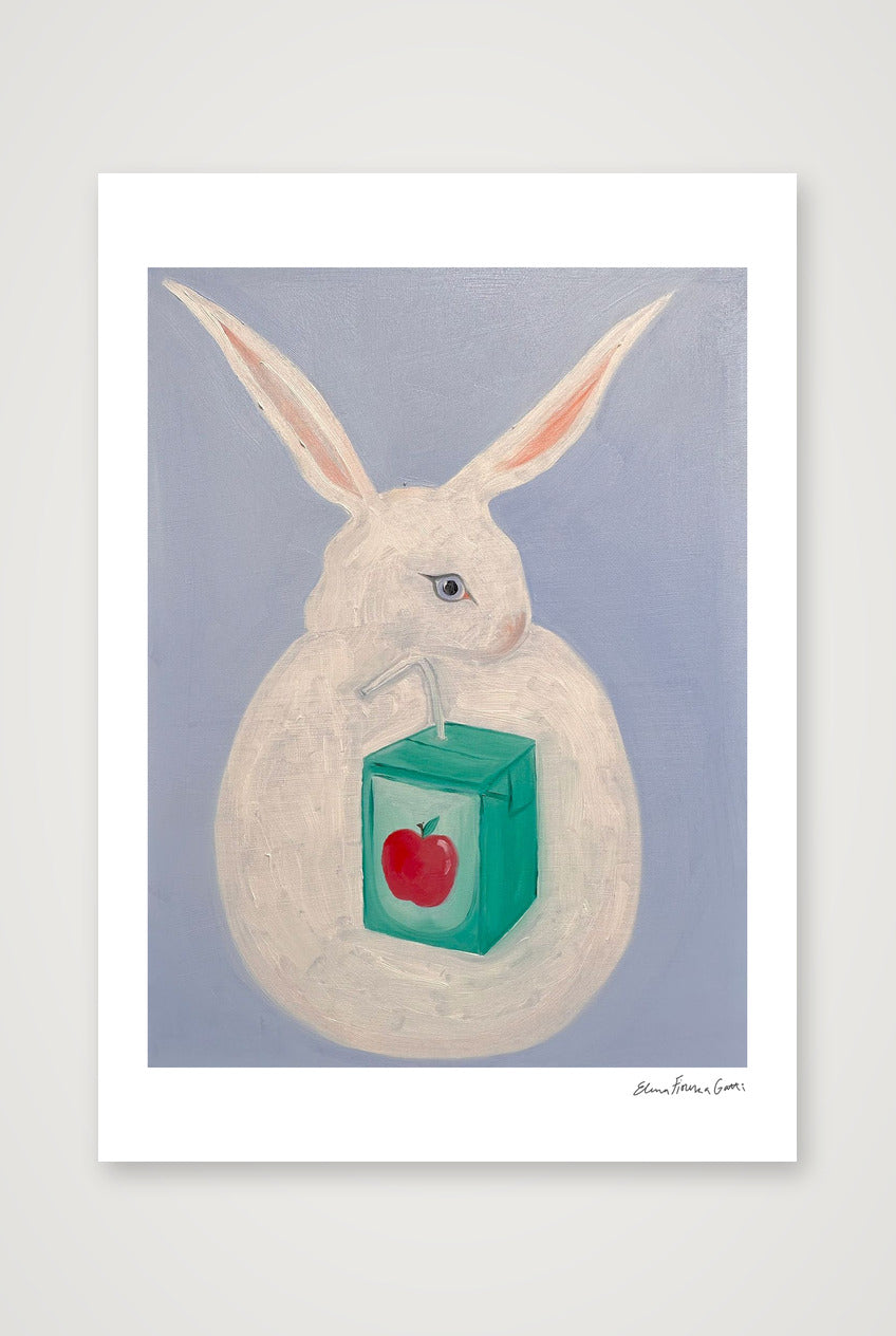 juice box bun — A3 (30×42cm, 12×17") Print only