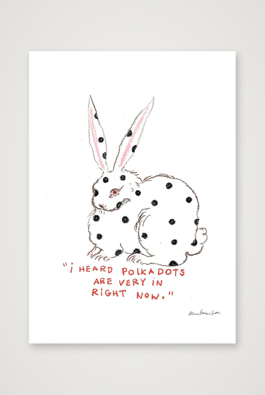 dot bun — A2 (42×59cm, 17×23") Print only