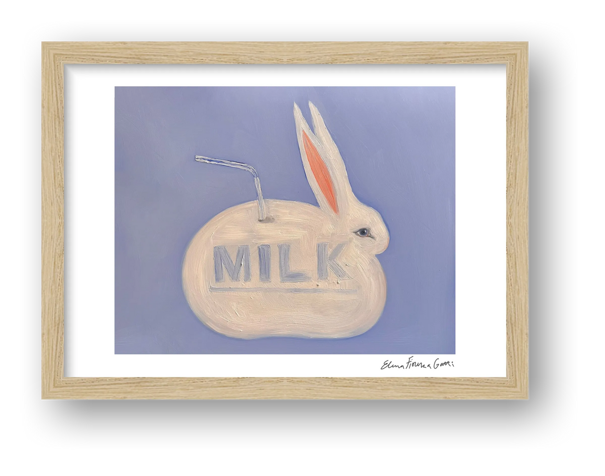 milk bun — framed