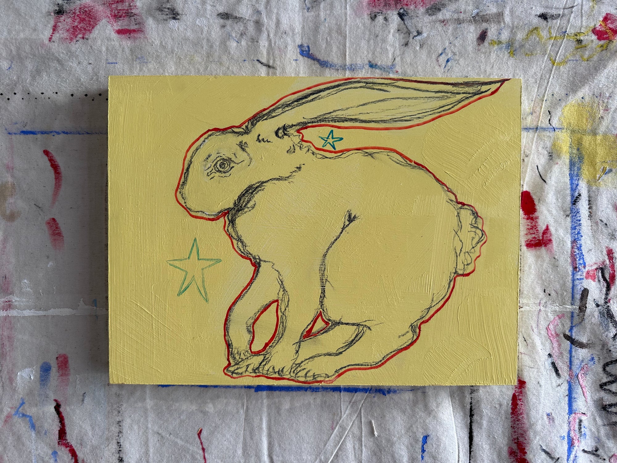 yellow bunny