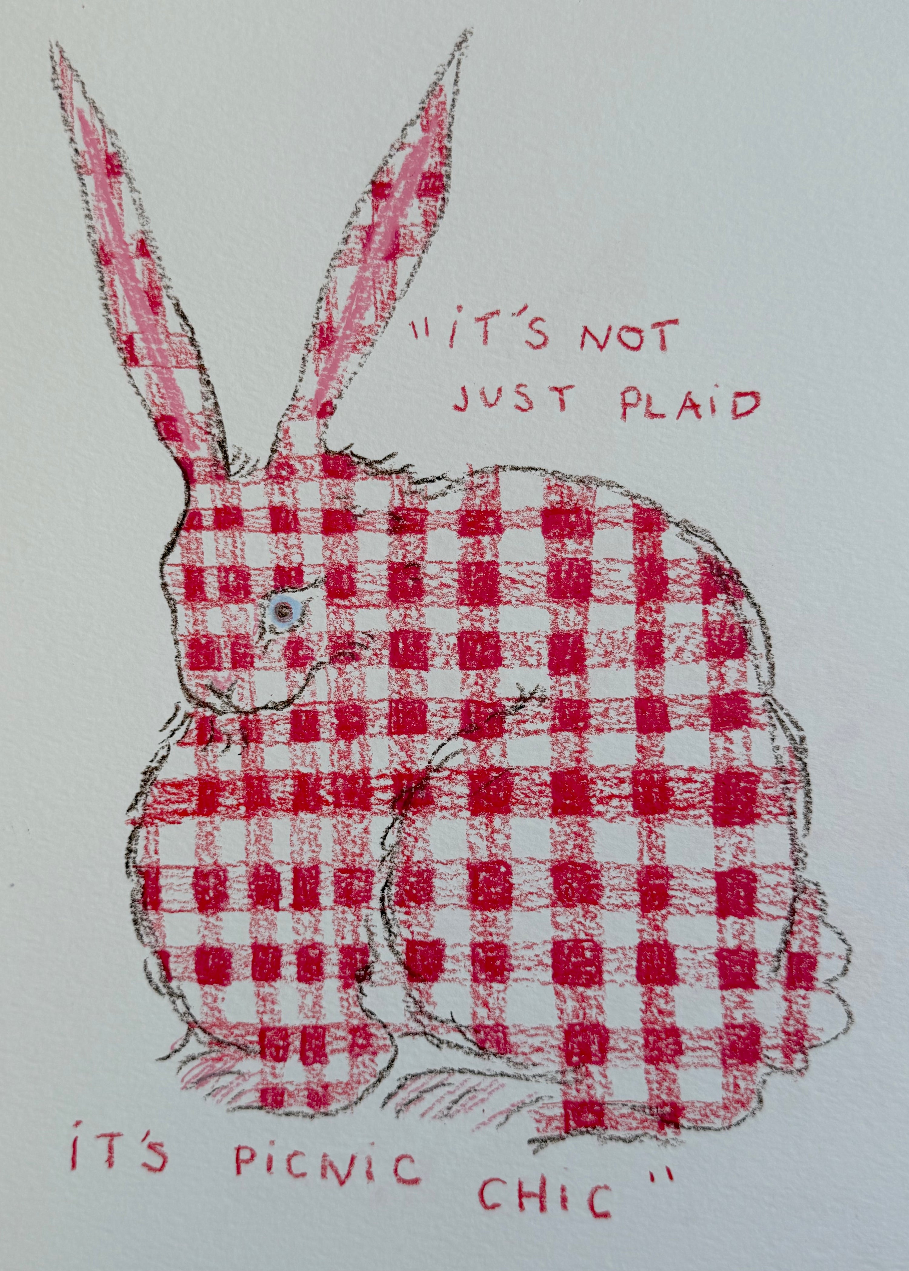 plaid bun original