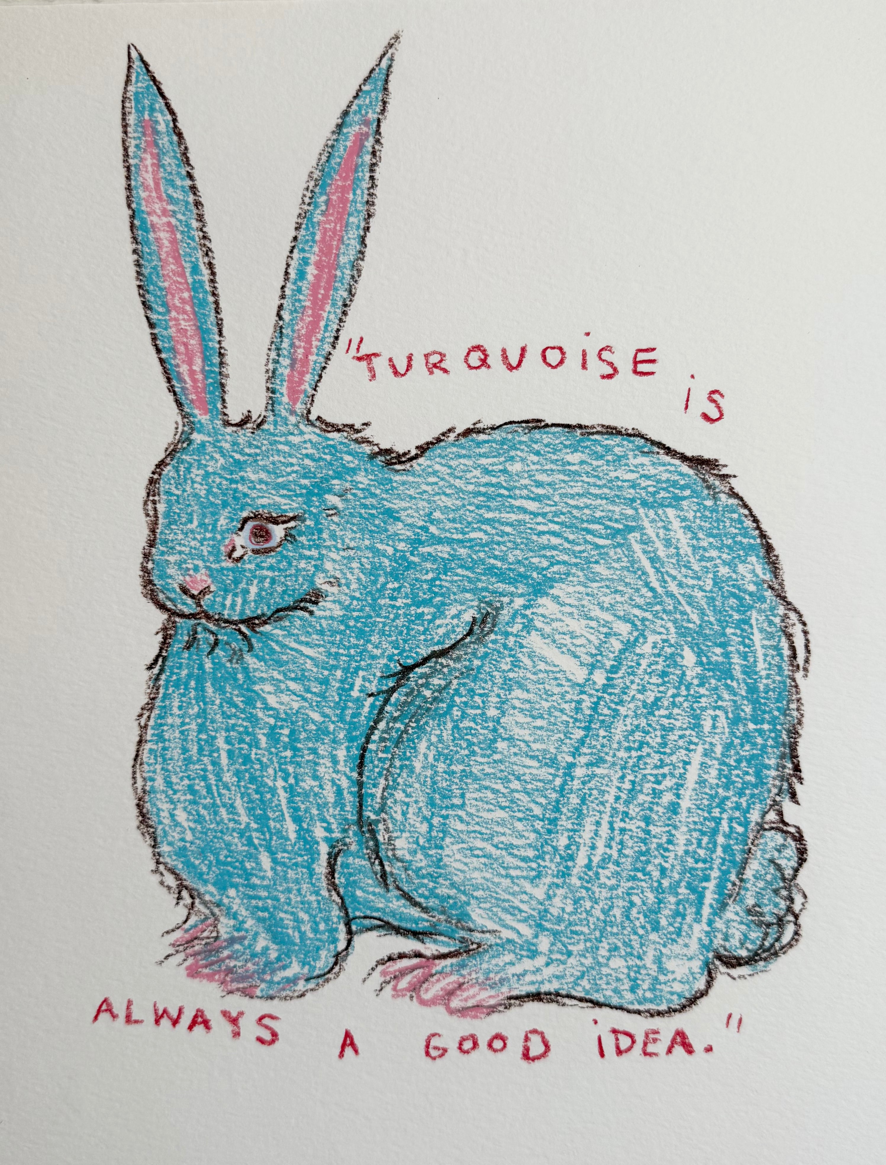 turquoise bun original