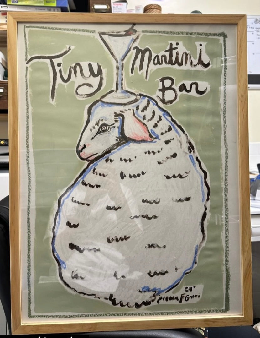 tiny martini bar