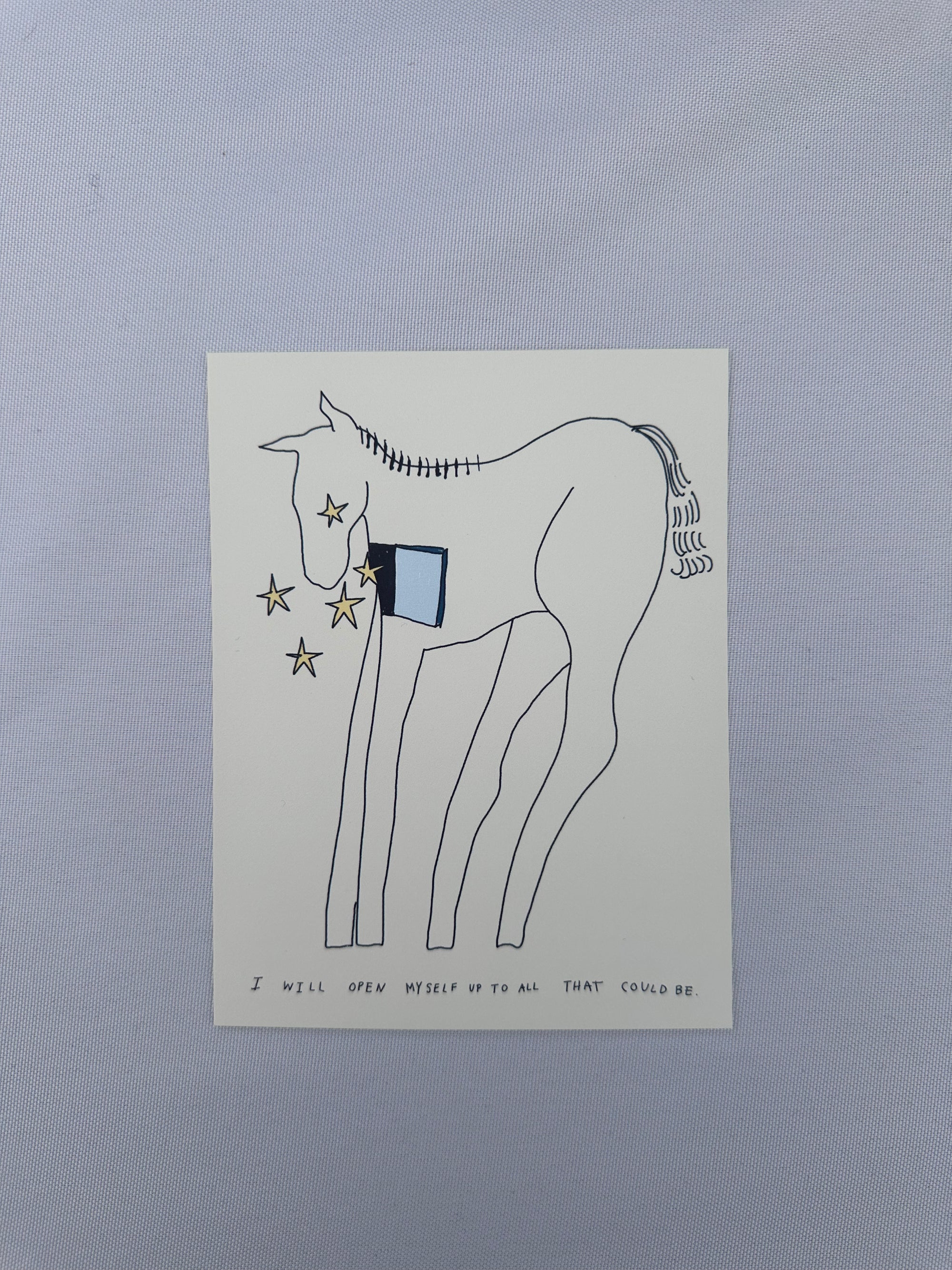 foal mini print