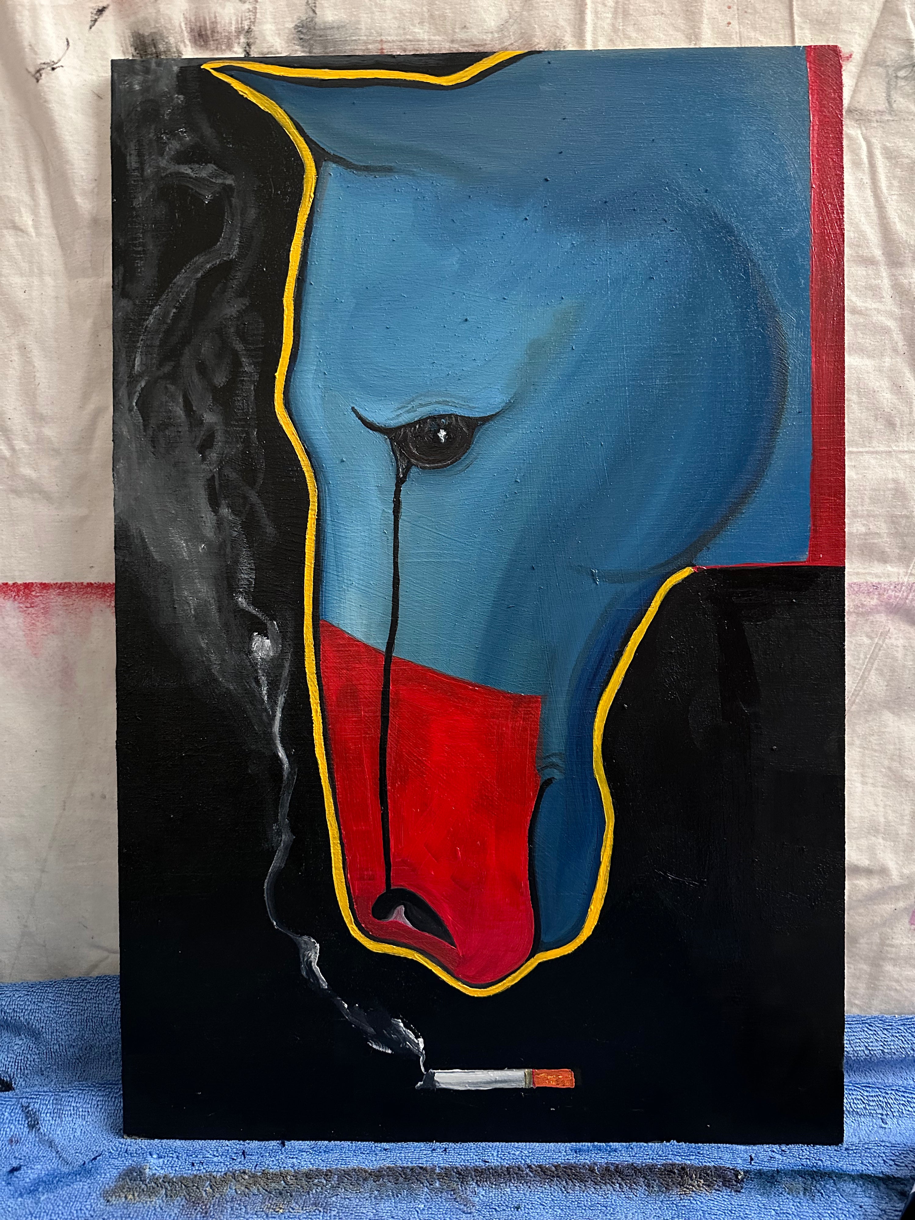 the thinking horse