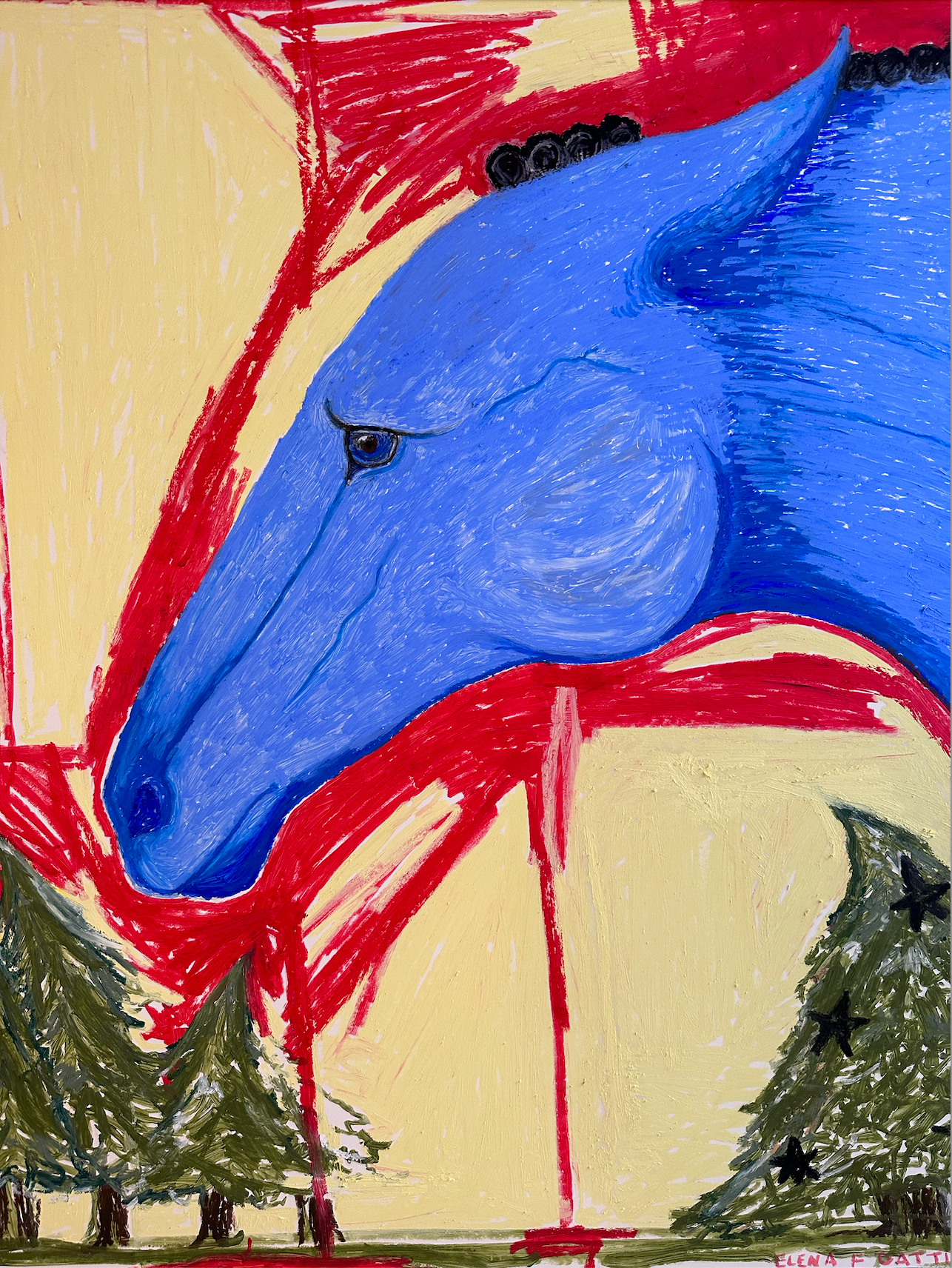 Blue Cowboy
