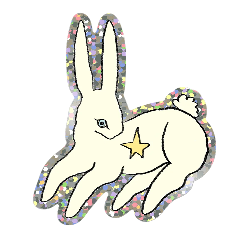 glitter bun