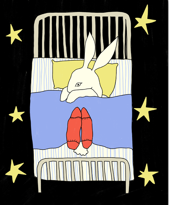 sleepy bun sticker
