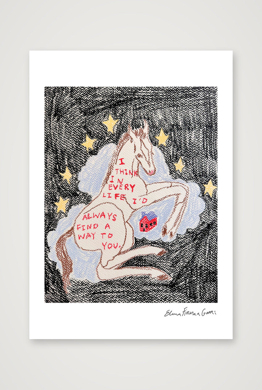 a way to you — A5 (15×21cm, 6×8") Print only