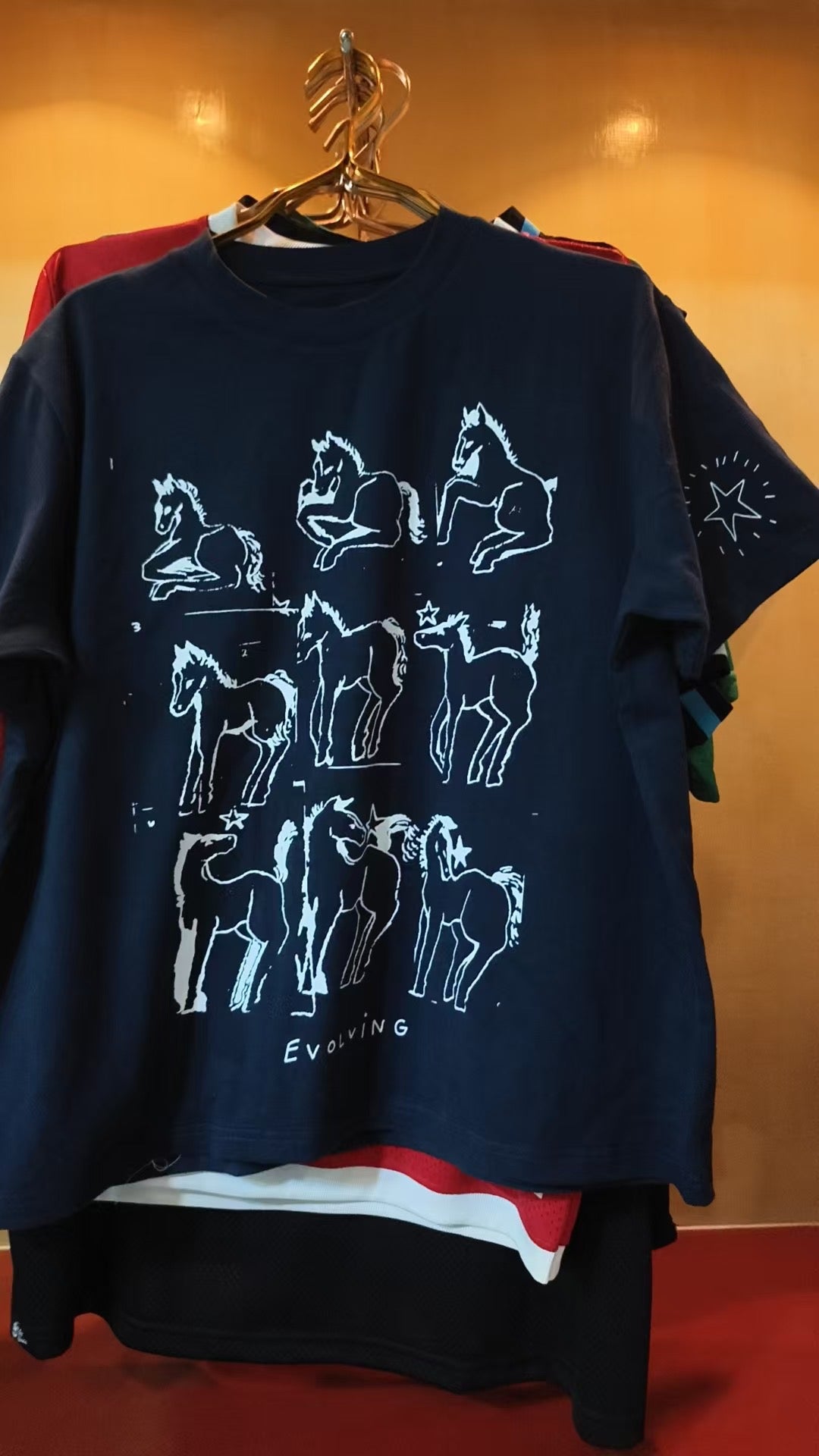 by frame tee