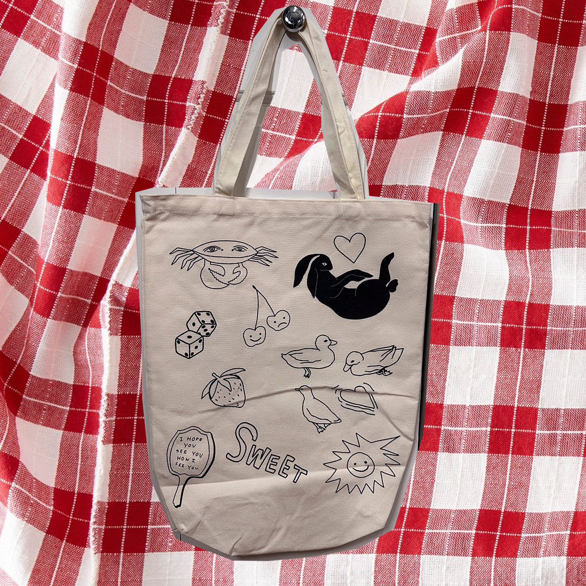 extra roomy reusable tote