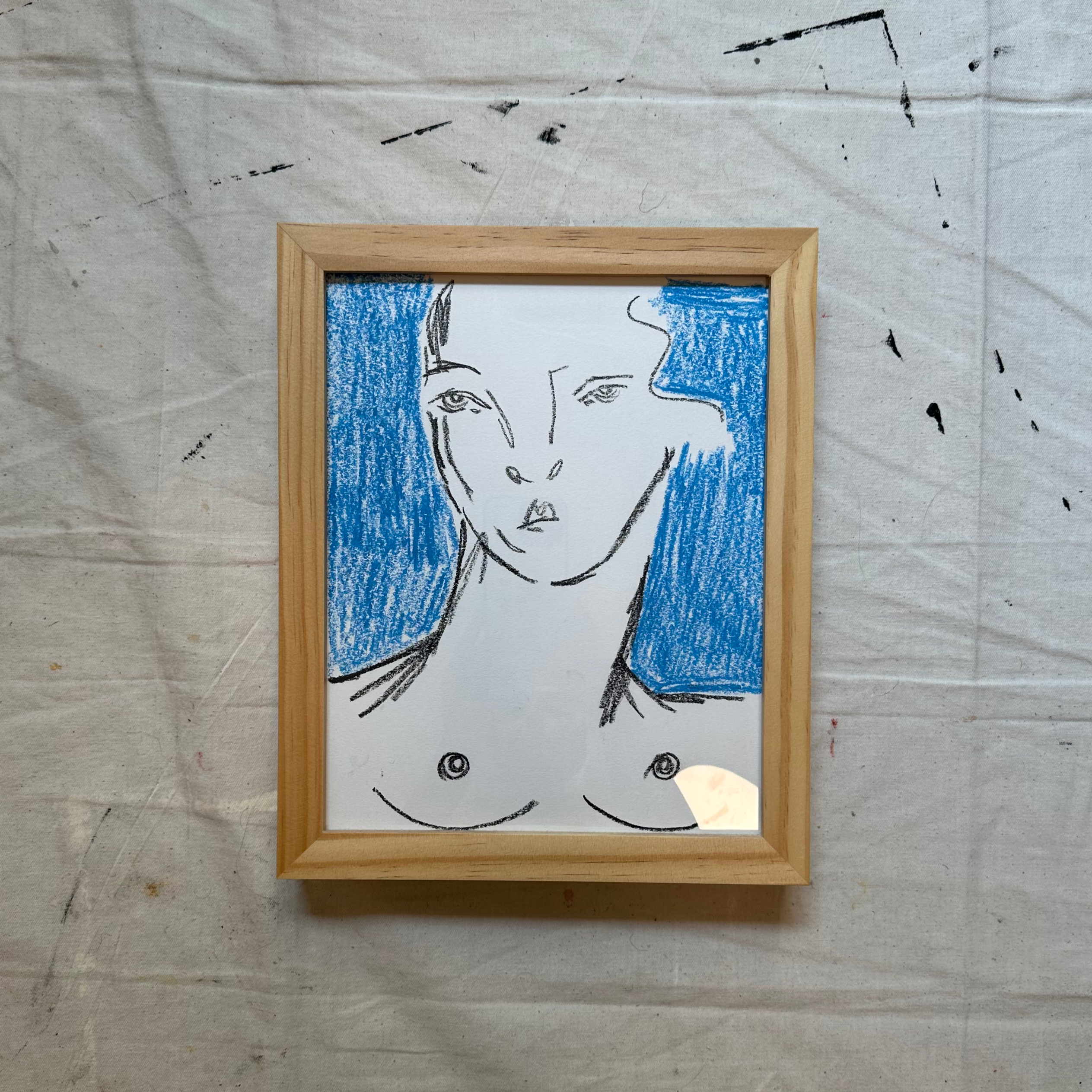 blue lady