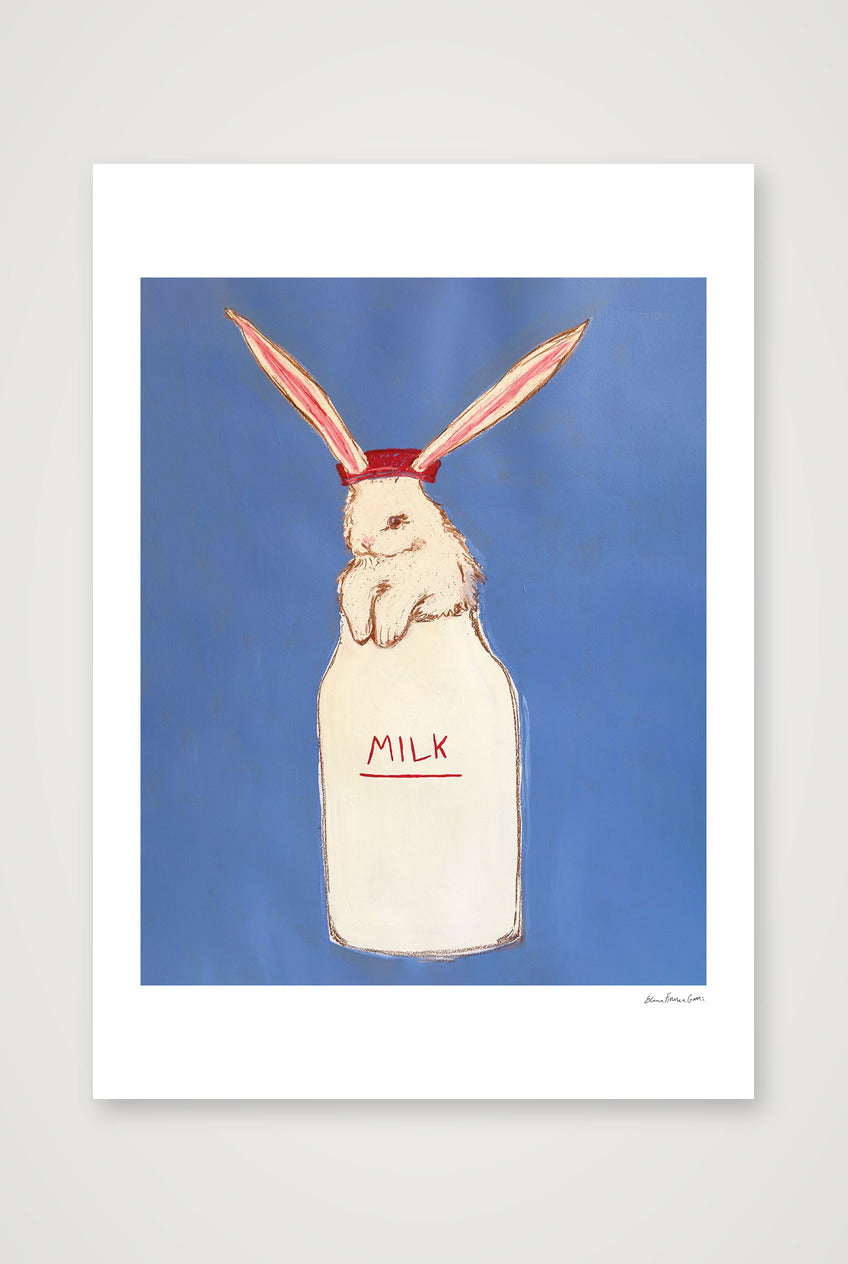 milk bun 2 — A3 (30×42cm, 12×17") Print only