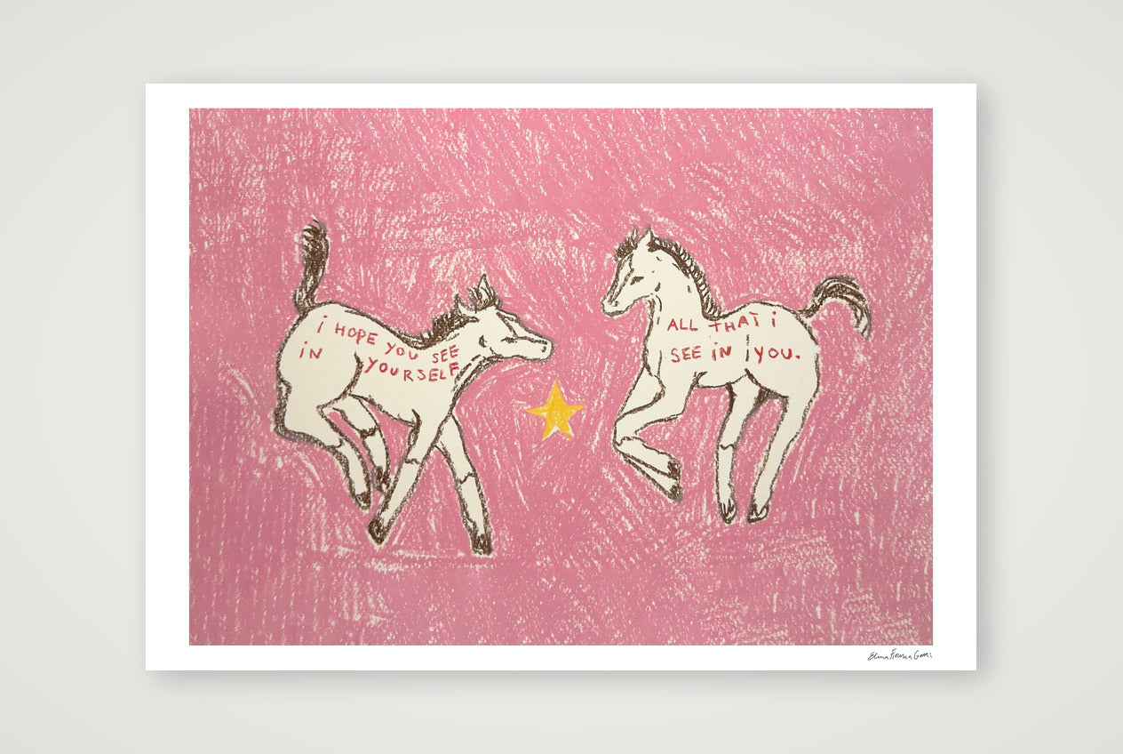 see in me see in you — A1 (84×59cm, 33×23") Print only