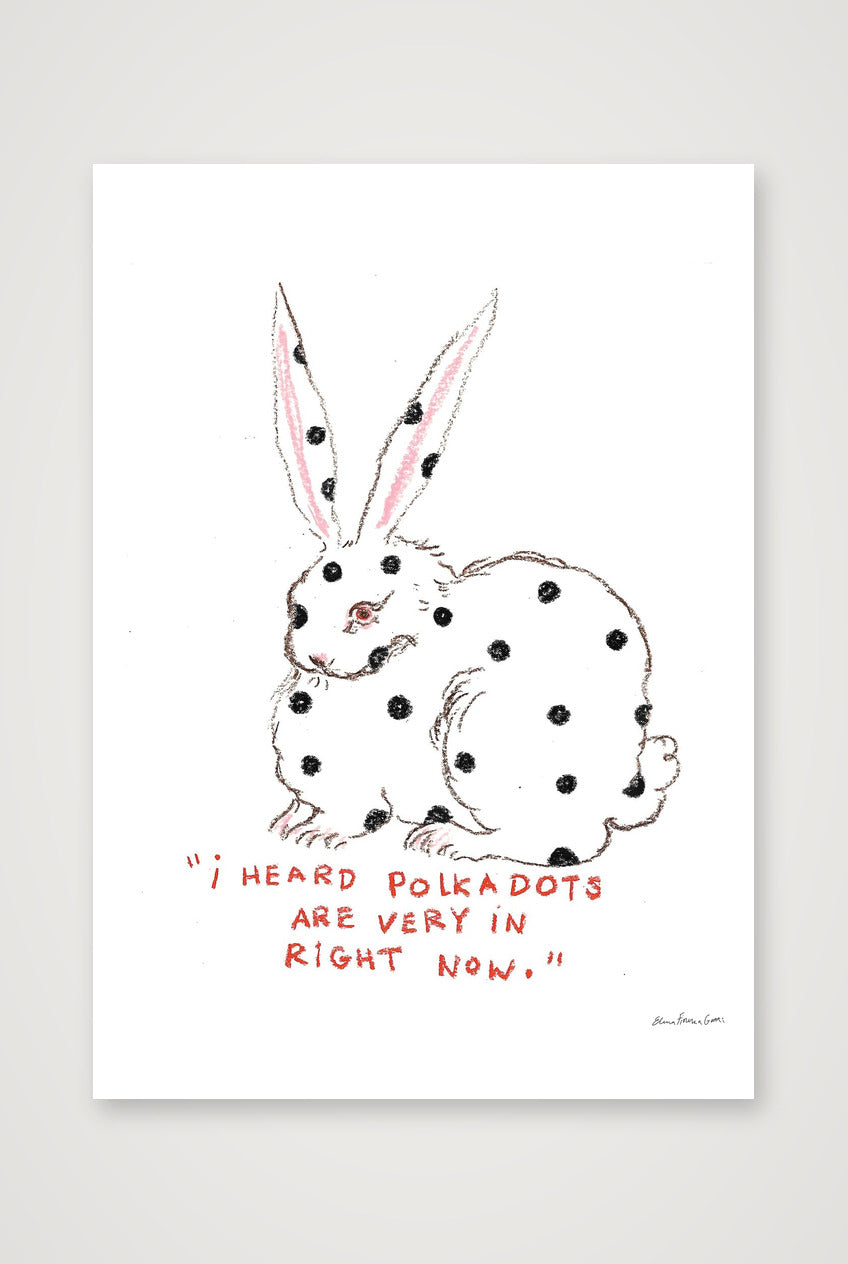 dot bun — A1 (59×84cm, 23×33") Print only