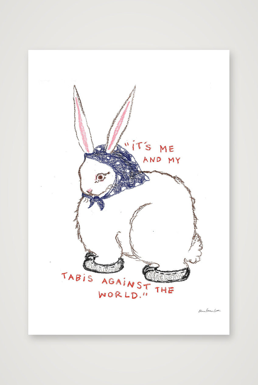 tabis bun — A1 (59×84cm, 23×33") Print only