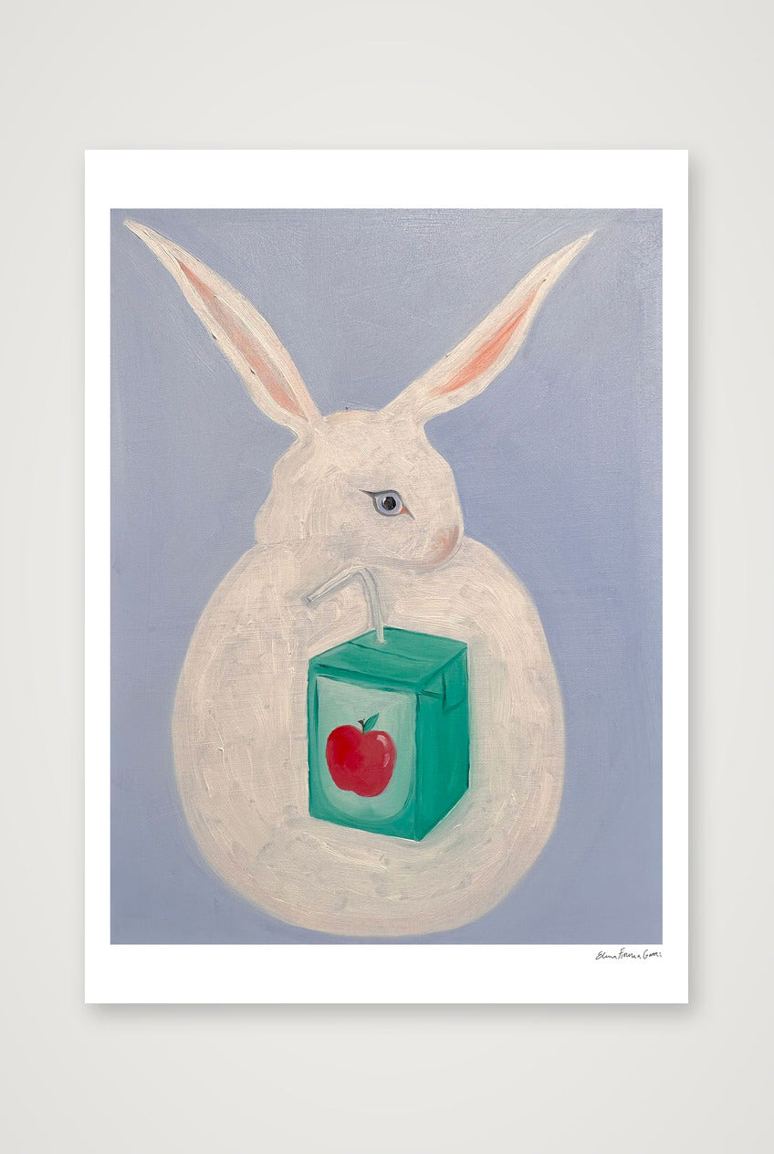 juice box bun — A1 (59×84cm, 23×33") Print only
