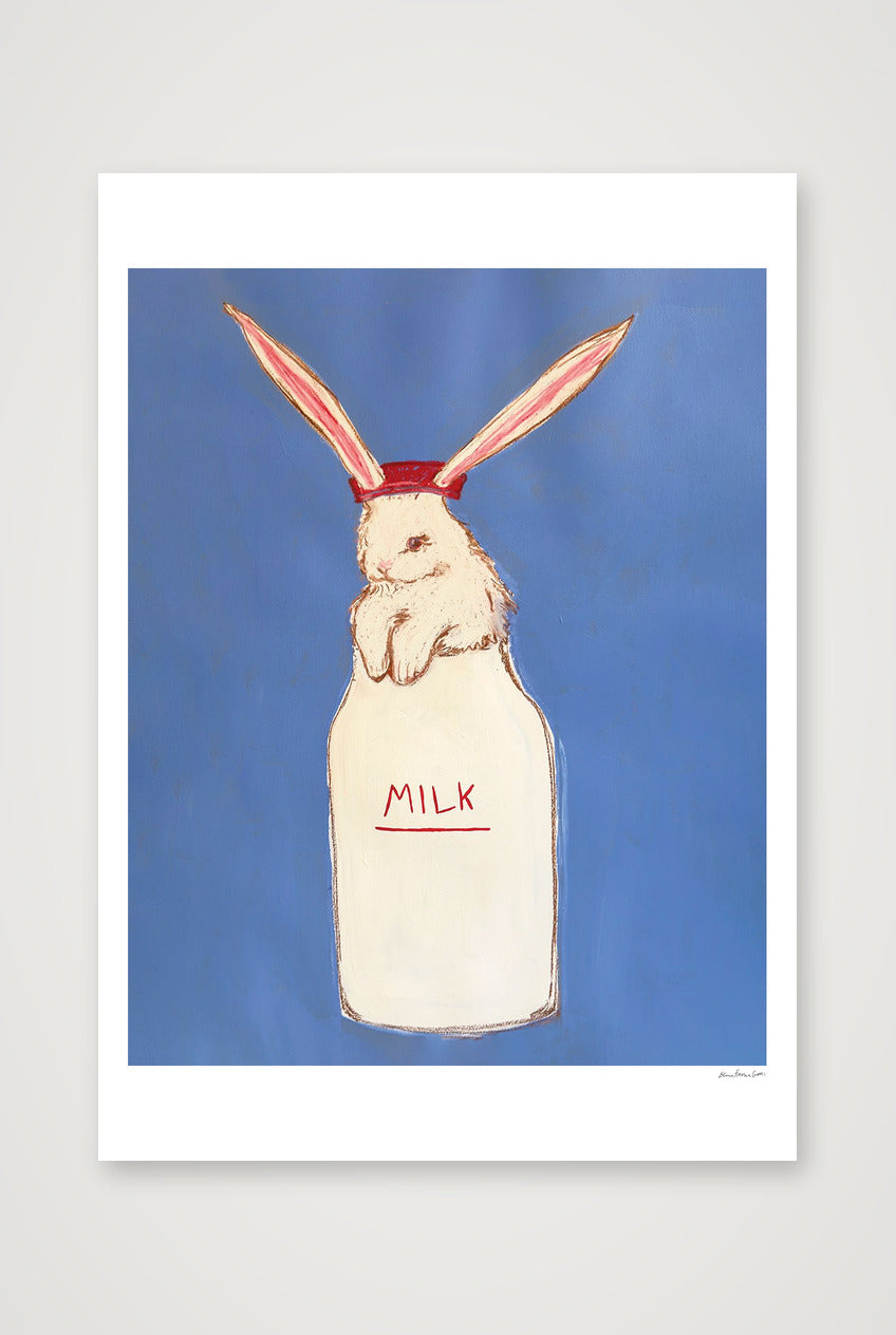milk bun 2 — A1 (59×84cm, 23×33") Print only