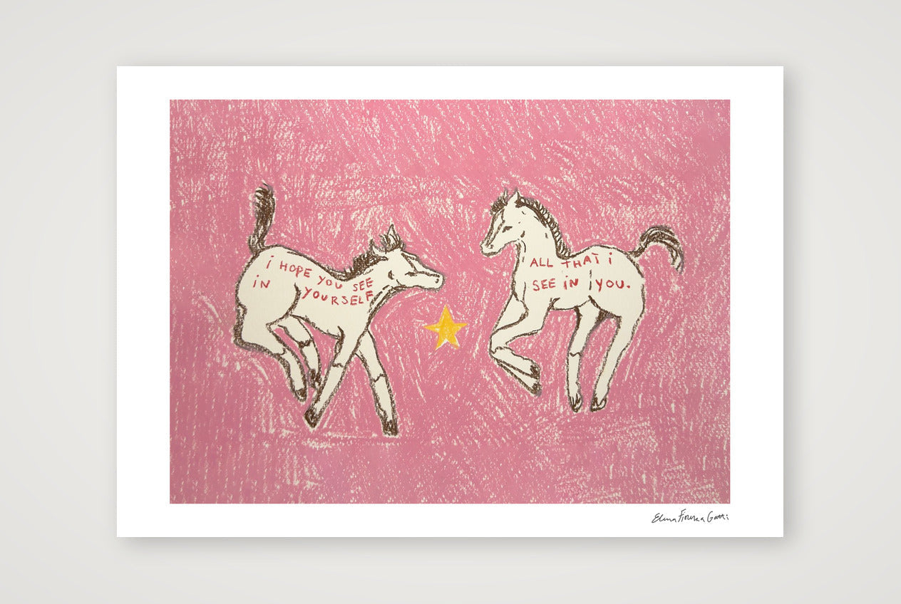 see in me see in you — A3 (42×30cm, 17×12") Print only