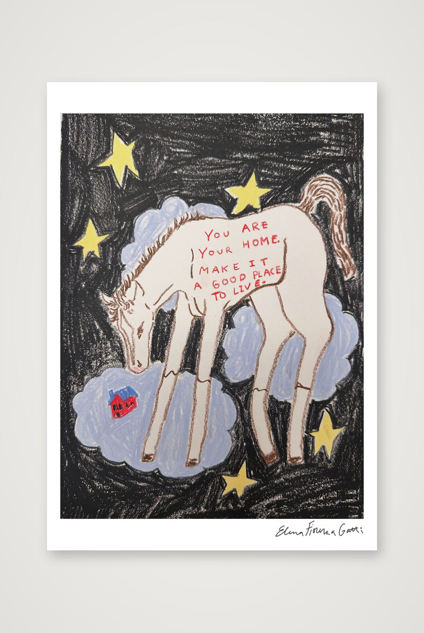a good place to live — A1 (59×84cm, 23×33") Print only