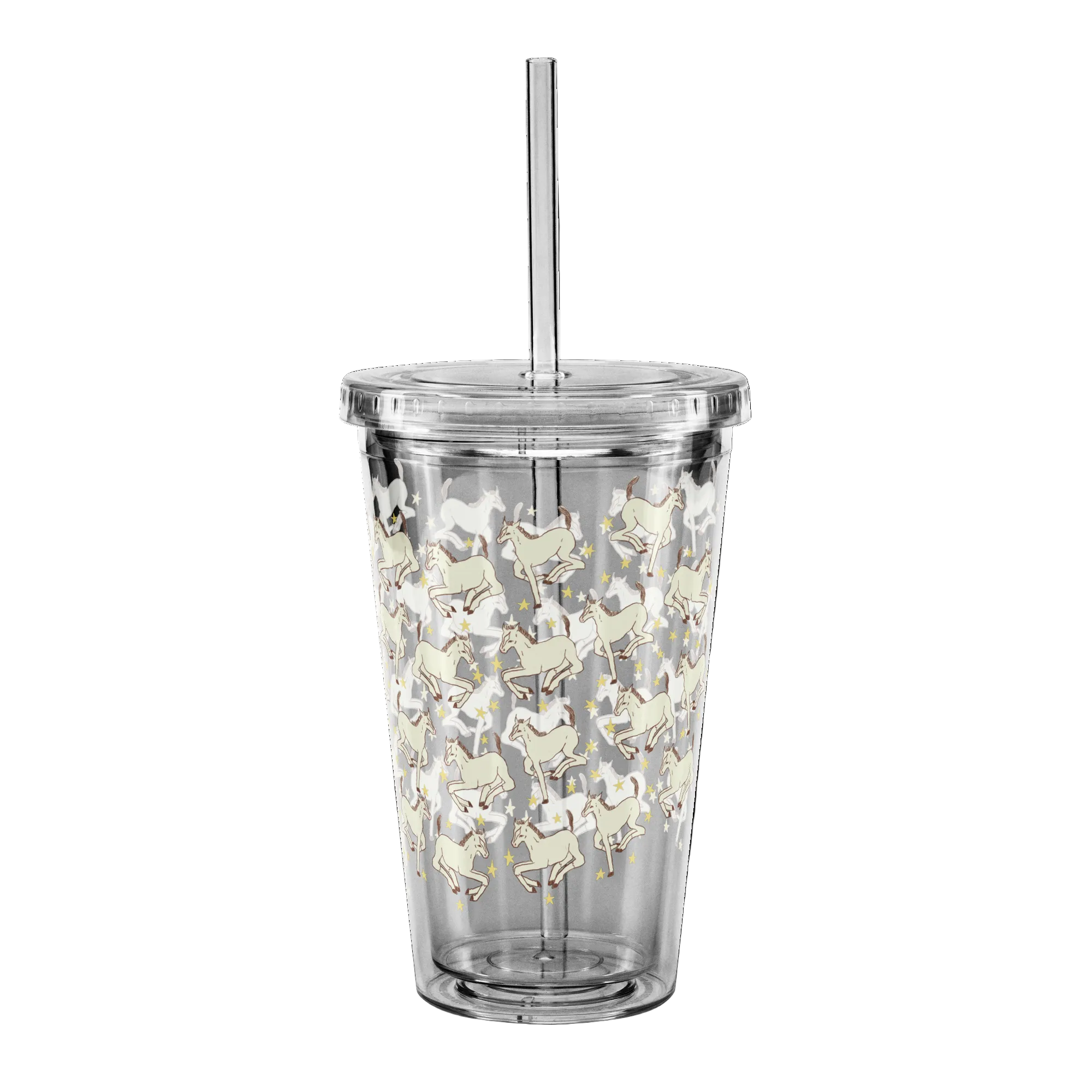 star and ponies tumbler