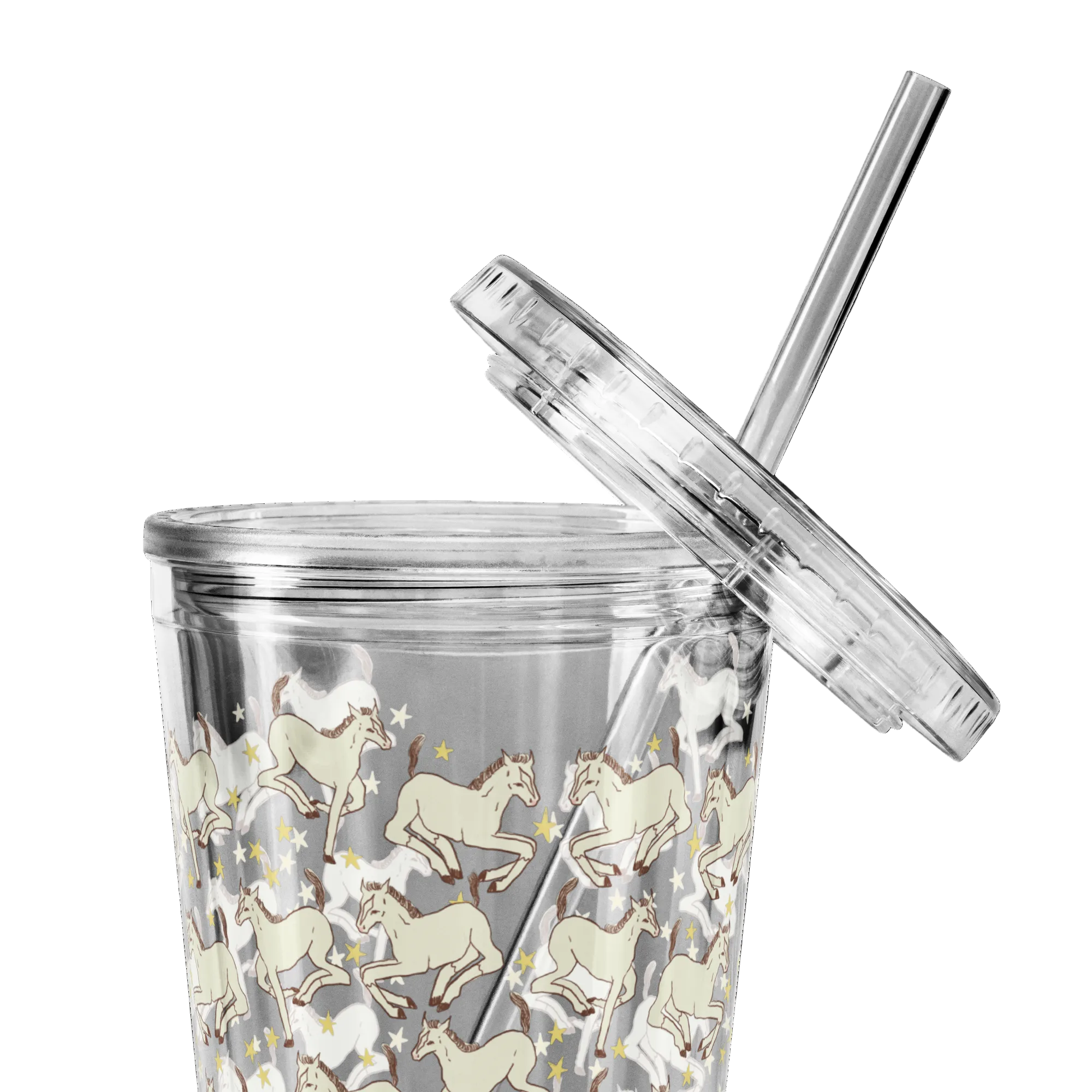 star and ponies tumbler