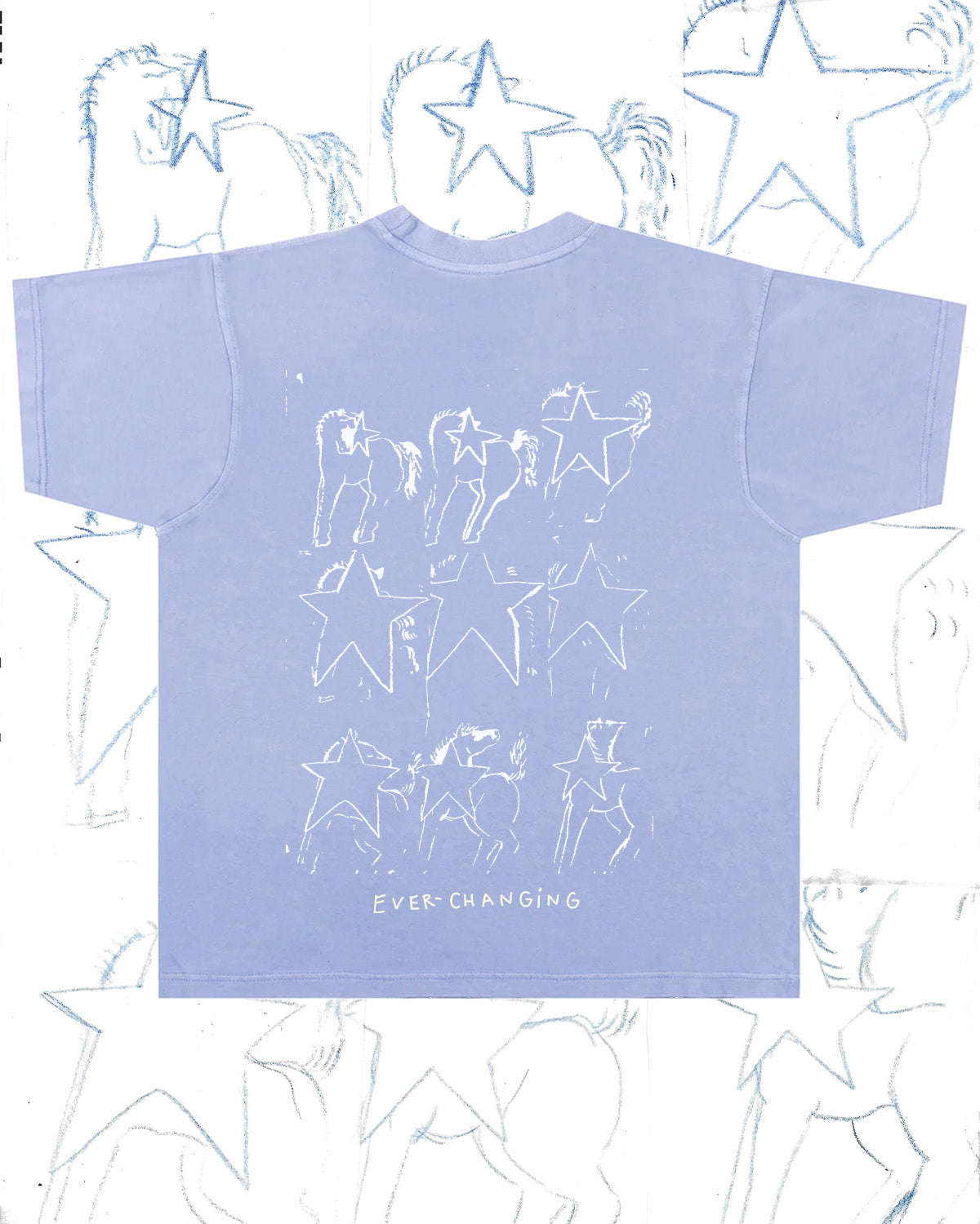 by frame tee