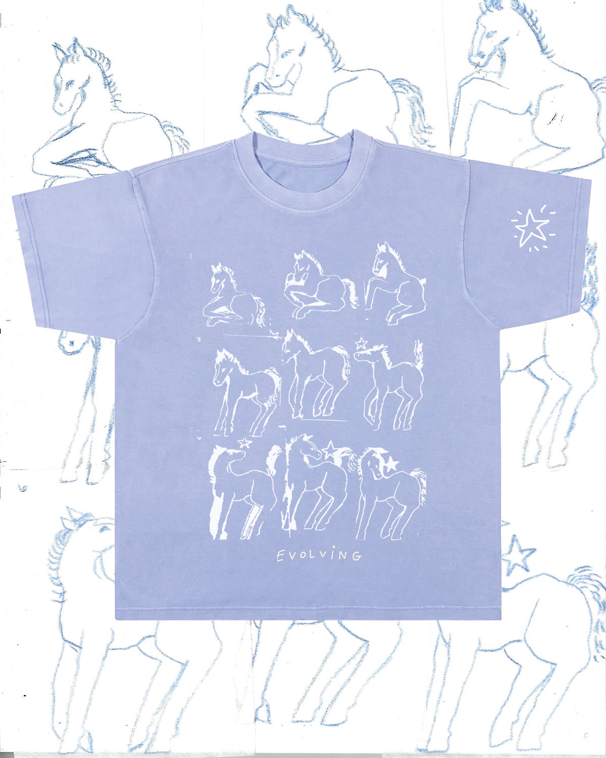 by frame tee