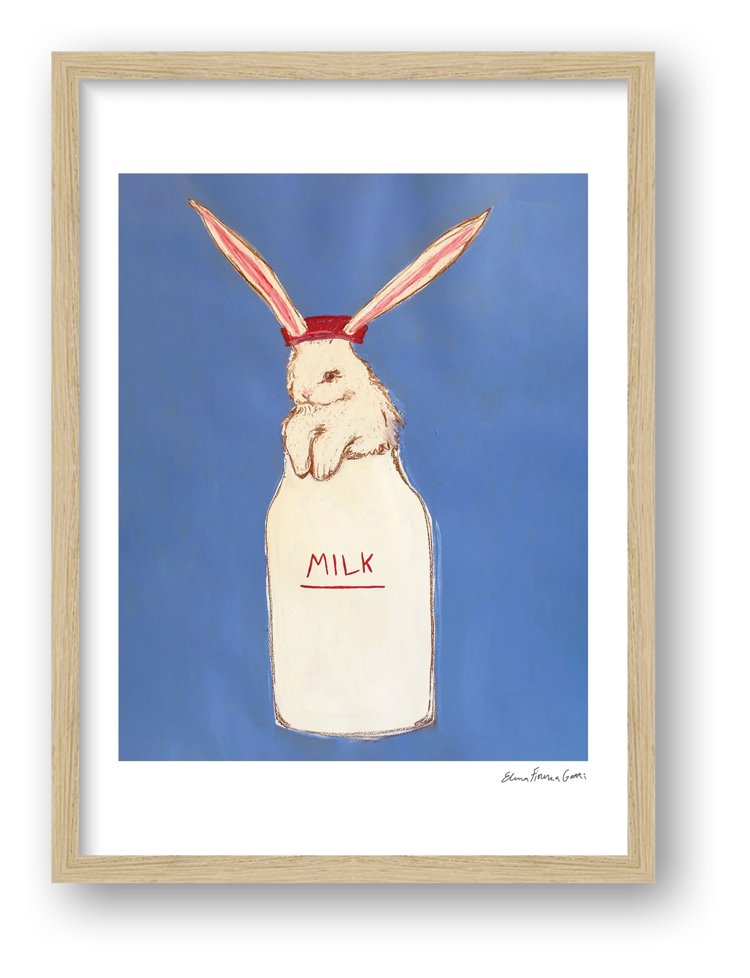 milk bun v2 — framed