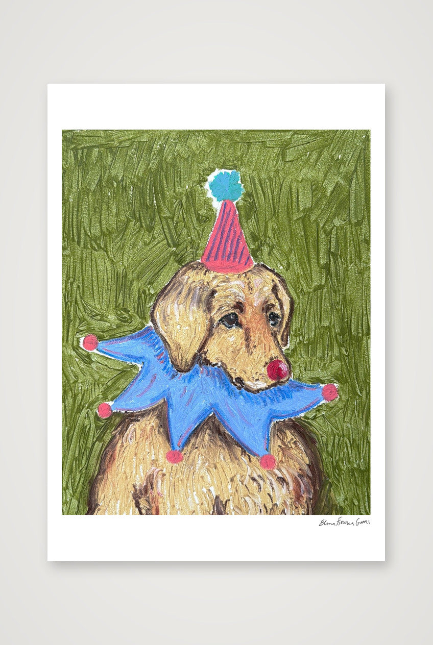 golden drama baby — A1 (59×84cm, 23×33") Print only