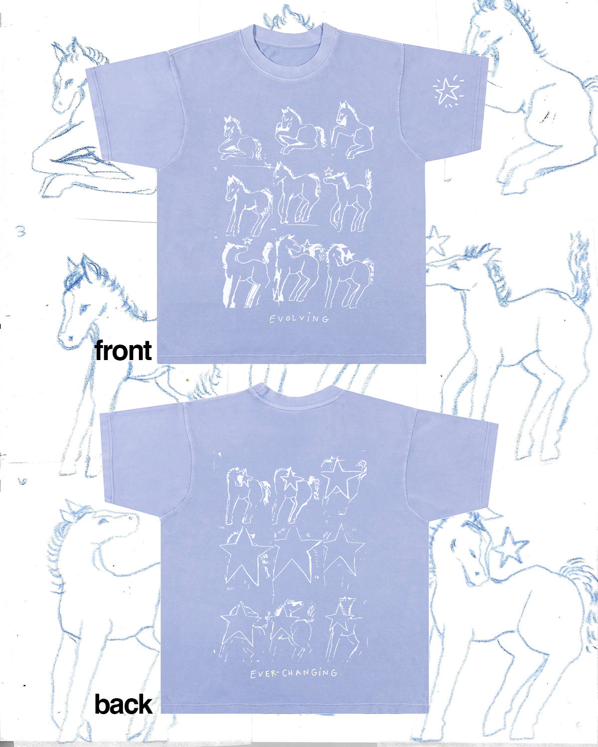 by frame tee