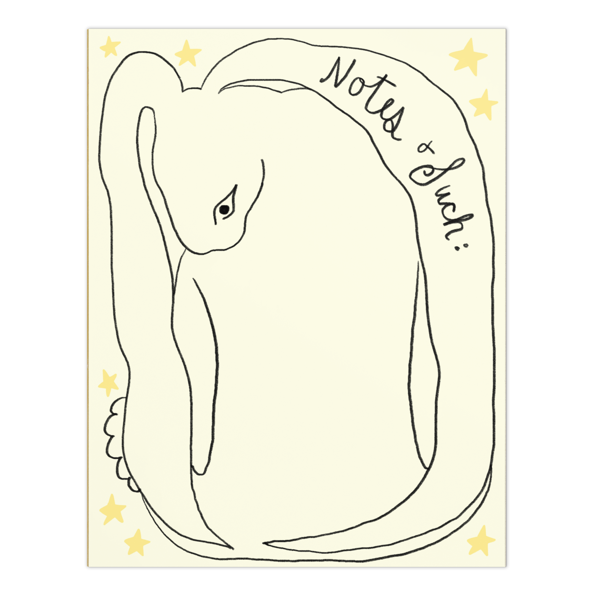 notes and such bun notepad