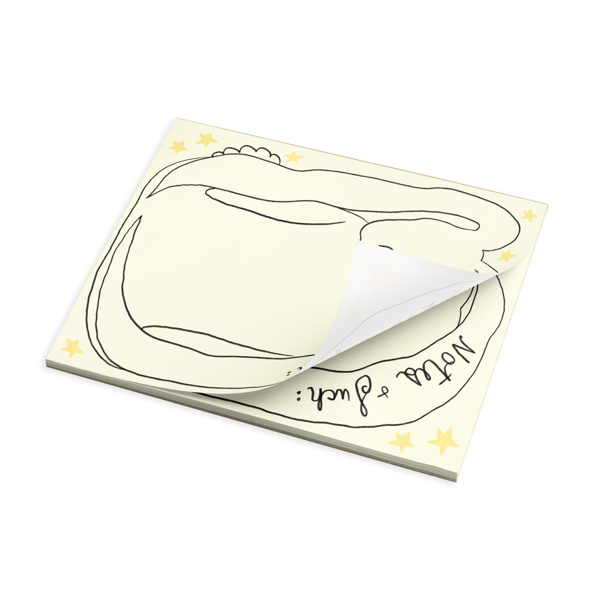 notes and such bun notepad